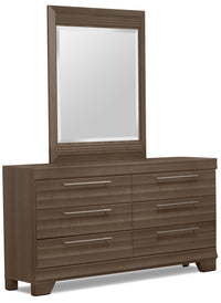 Olivia 6-Piece Full Storage Bedroom Package – Grey