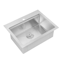 Ancona 25" Dual Mount Workstation Kitchen Sink - AN-33103