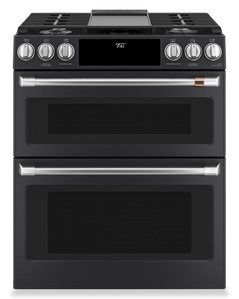 Café 30" Slide-In Dual-Fuel Double Oven Convection Range - CC2S950P3MD1 | Cuisinière hybride encastrée Café de 30 po à convection à double four - CC2S950P3MD1 | CC2S950D