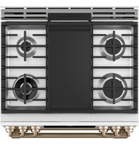 Café 30" Slide-In Dual-Fuel Double Oven Convection Range - CC2S950P4MW2 | Cuisinière hybride encastrée Café de 30 po à convection à double four - CC2S950P4MW2 | CC2S950W