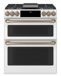 Café 30" Slide-In Dual-Fuel Double Oven Convection Range - CC2S950P4MW2 | Cuisinière hybride encastrée Café de 30 po à convection à double four - CC2S950P4MW2 | CC2S950W