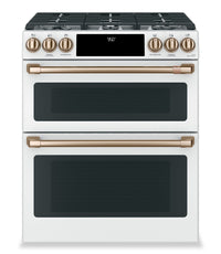 Café 30" Slide-In Dual-Fuel Double Oven Convection Range - CC2S950P4MW2 | Cuisinière hybride encastrée Café de 30 po à convection à double four - CC2S950P4MW2 | CC2S950W