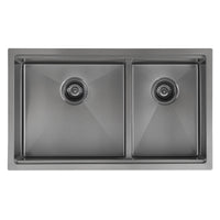 Ancona 32" 60/40 Undermount Kitchen Sink - AN-3359