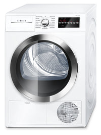 Bosch 4.0 Cu. Ft. 800 Series Compact Condensation Dryer – White|Sécheuse compacte par condensation Bosch de série 800 de 4,0 pi³ - blanche|WTG86402