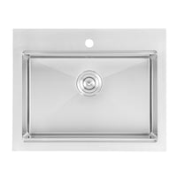 Ancona 25" Dual Mount Workstation Kitchen Sink - AN-33103