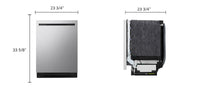 LG Flushfit 24" Stainless Dishwasher - LDNPQ445S | LDNPQ44S