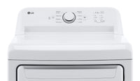 LG 4.8 Cu. Ft. Top-Load Washer with 4-Way Agitator and 7.3 Cu. Ft. Electric Dryer | Laveuse à chargement par le haut de 4,8 pi³ avec agitateur à 4 directions et sécheuse électrique de 7,3 pi³ de LG | LGTL6105