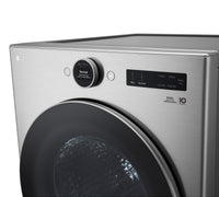LG 5.2 Cu. Ft. Front-Load Washer with AI DD™ and 7.8 Cu. Ft. DirectDrive® Heat Pump Dryer  | Laveuse à chargement frontal de 5,2 pi³ avec DDMC IA et sécheuse de 7,8 pi³ avec thermopompe à moteur DirectDriveMD de LG  | LGFL55HP