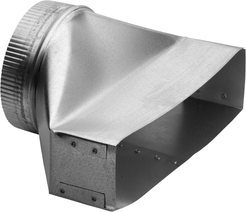 Broan 3.25" x 14" to 6" Round Transition – T462