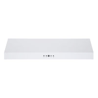 Ancona 36" Ducted Under Cabinet Range Hood - AN-18043WH