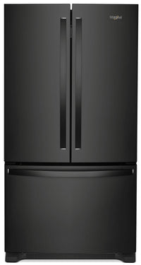Whirlpool® 25 Cu. Ft. French-Door Refrigerator with Internal Water Dispenser – WRF535SWHB - Refrigerator in Black