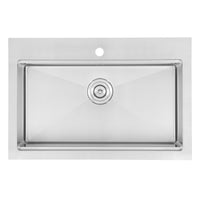 Ancona 30" Drop-In Workstation Kitchen Sink - AN-3128