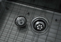 Ancona Prestige Series 32" 60/40 Undermount Kitchen Sink - AN-3314