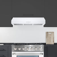 Ancona 36" Ducted Under Cabinet Range Hood - AN-18043WH