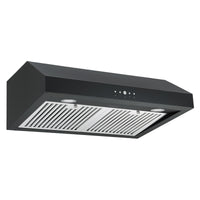 Ancona 30" Ducted Under Cabinet Range Hood - AN-18042BLK