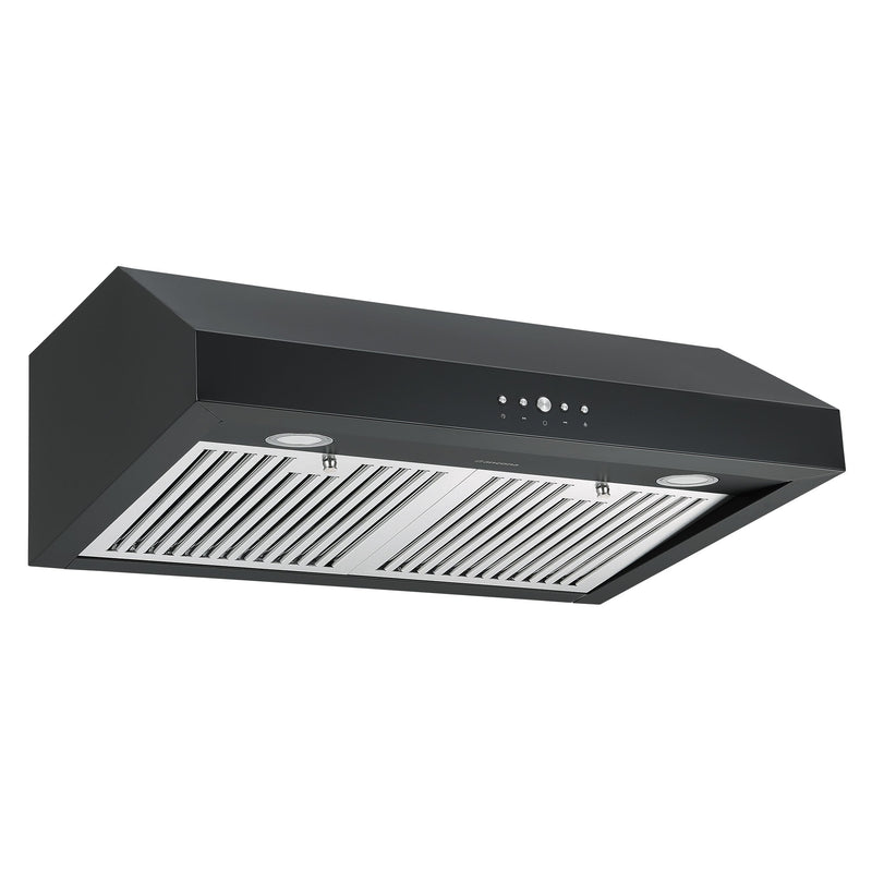 Ancona 30" Ducted Under Cabinet Range Hood - AN-18042BLK