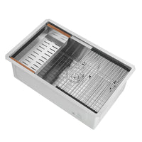 Ancona 30" Undermount Workstation Kitchen Sink - AN-3372