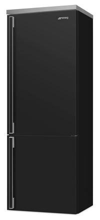 Smeg Portofino 16.2 Cu. Ft. Bottom-Freezer Refrigerator - FA490URAN|Réfrigérateur Smeg Portofino de 16,2 pi3 à congélateur inférieur - FA490URAN