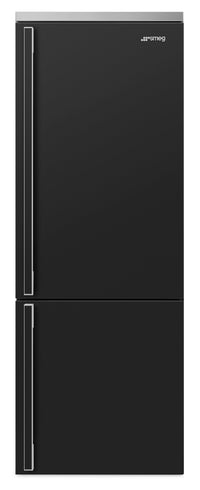 Smeg Portofino 16.2 Cu. Ft. Bottom-Freezer Refrigerator - FA490URAN|Réfrigérateur Smeg Portofino de 16,2 pi3 à congélateur inférieur - FA490URAN