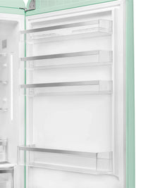 Smeg 18 Cu. Ft. Retro Bottom-Freezer Refrigerator - FAB38URPG|Réfrigérateur Smeg rétro de 18 pi3 à congélateur inférieur - FAB38URPG