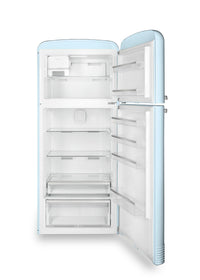 Smeg 19.28 Cu. Ft. Retro Top-Freezer Refrigerator - FAB50URPB3|Réfrigérateur Smeg rétro de 19,28 pi3 à congélateur supérieur - FAB50URPB3
