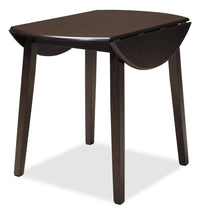 Hammis 5-Piece Dining Package - Contemporary style Dining Room Set in Dark Brown Birch Solids and Veneers