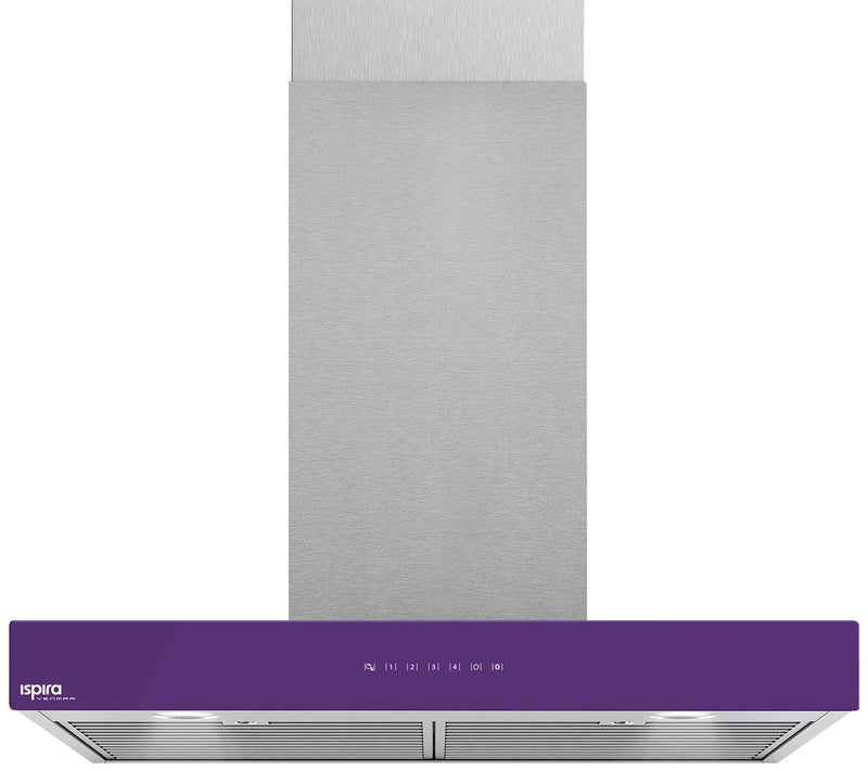 Venmar Ispira 36" Chimney Range Hood – Purple|Hotte cheminée Venmar Ispira de 36 po – violette|IC736PPK