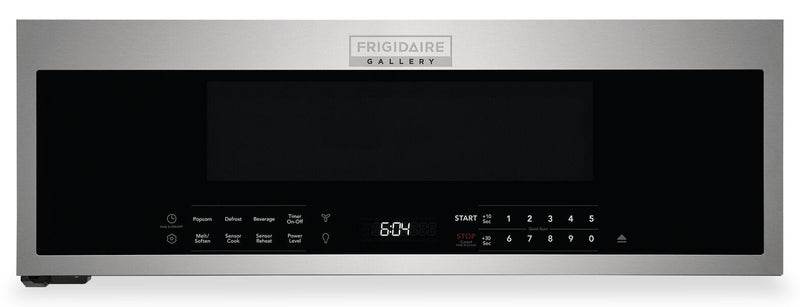 Frigidaire Gallery 1.2 Cu. Ft. Low-Profile Over-the-Range Microwave - GMOS1266AF | Four à micro-ondes à hotte intégrée à profil bas Frigidaire Gallery de 1,2 pi³ - GMOS1266AF | GMOS126F
