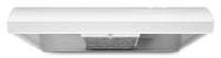 Whirlpool 30" Under-the-Cabinet Range Hood with the FIT System – UXT2030ADW|Hotte de cuisinière installation sous les armoires Whirlpool de 30 po avec système FIT - UXT2030ADW|UXT2030W