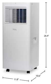 TCL 8,500 BTU Portable Smart Air Conditioner - H5P44W-CA | Climatiseur intelligent portatif TLC de 8 500 BTU - H5P44W-CA | H5P44WCA