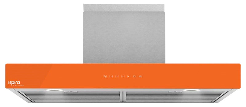 Venmar Ispira 36" Built-In Range Hood – Orange Panel|Hotte de cuisinière encastrée Venmar Ispira de 36 po - panneau orange|IB736OPK
