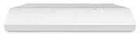 Whirlpool 30" Under-the-Cabinet Range Hood with the FIT System – UXT4030ADW|Hotte de cuisinière installation sous les armoires Whirlpool de 30 po avec système FIT - UXT4030ADW 