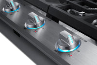 Samsung 36" Gas Cooktop with Dual Burner – NA36K6550TS|Surface de cuisson à gaz Samsung de 36 po avec brûleur double – NA36K6550TS