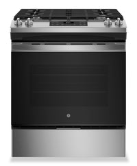 GE 5.3 Cu. Ft. Slide-In Gas Range - JCGSS61SPSS | Cuisinière à gaz encastrée GE de 5,3 pi³ - JCGSS61SPSS | JCGSS61S