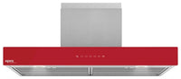 Venmar Ispira 36" Built-In Range Hood – Red Panel|Hotte de cuisinière encastrée Venmar Ispira de 36 po - panneau rouge|IB736RPK