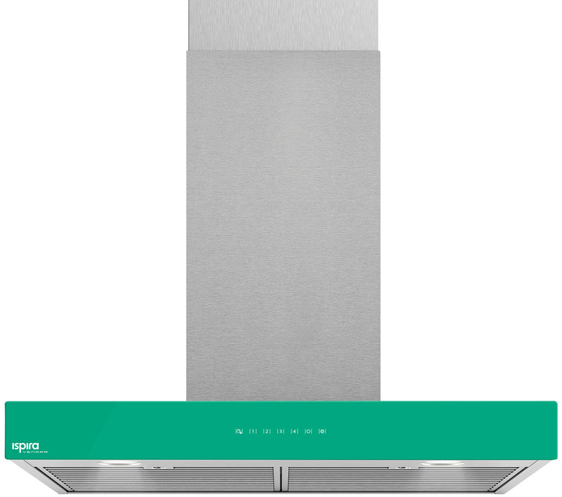 Venmar Ispira 30" Chimney Range Hood – Emerald Green|Hotte cheminée Venmar Ispira de 30 po – vert émeraude|IC730EPK