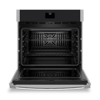 GE 30" 5 Cu. Ft. Electric Single Wall Oven with No Preheat Air Fry - Stainless Steel - JTS5000SVSS | Four mural simple électrique GE de 5 pi3 et de 30 po avec friture à air sans préchauffage - acier inoxydable - JTS5000SVSS | JTS500SS