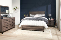 Kate 6-Piece Queen Bedroom Package - Grey
