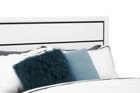 Kate Queen Bed - White 