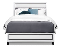 Kate Queen Bed - White 