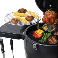 Broil King Keg™ 5000 480 Sq. In. Charcoal Kamado Grill in Metallic Charcoal - 911470|Gril à charbon Kamado KegMC 5000 anthracite métallique de 480 po2 de Broil King - 911470