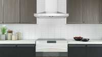 Venmar Chef 24" Pyramid Range Hood – VCS50024SS - Range Hood in Stainless Steel