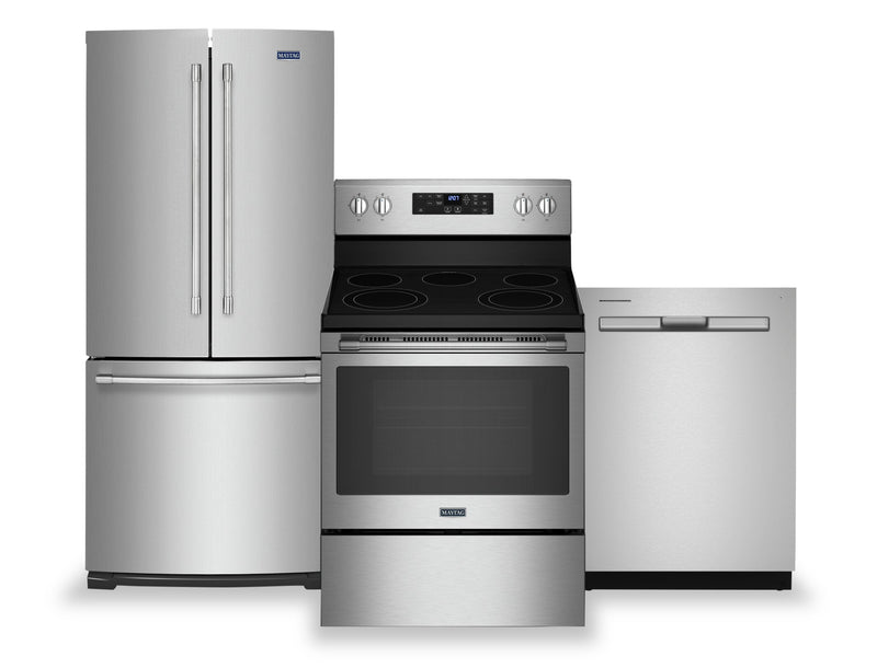 Maytag 3-Piece Kitchen Appliance Package | Ensemble de 3 électroménagers Maytag pour la cuisine | MA01KPK3