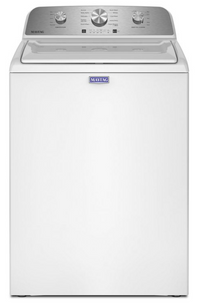 White Maytag 4.8 Cu. Ft. Capacity Top Load Washer- MVW4005SW | MVW4005W