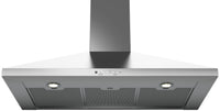 GE 36" Wall-Mount Pyramid Chimney Range Hood – JVW5361SJSSC - Range Hood in Stainless Steel
