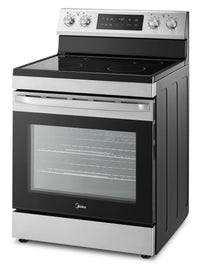 Midea 30" 6.3 Cu. Ft. Electric Range - MER30B14ASTC  | Cuisinière électrique Midea de 30 po et à capacité de 6,3 pi3 - MER30B14ASTC  | MER30STC