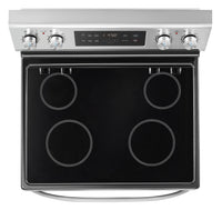 Midea 30" 6.3 Cu. Ft. Electric Range - MER30B14ASTC  | Cuisinière électrique Midea de 30 po et à capacité de 6,3 pi3 - MER30B14ASTC  | MER30STC