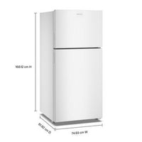 Amana 18 Cu. Ft. Top-Freezer Refrigerator – ARTX2419SZ | Réfrigérateur Amana de 18 pi³ à congélateur supérieur - ARTX2419SZ | ARTX241Z
