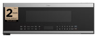 Midea 1.2 Cu. Ft. Slim Over-the-Range Microwave with 400 CFM - Stainless Steel - MMO12S14ASTC | Four à micro-ondes à hotte intégrée mince Midea de 1,2 pi³ et de 400 pi3/min - acier inoxydable - MMO12S14ASTC | MMO12S14