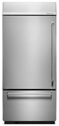 KitchenAid 20.9 Cu. Ft. Built-In Bottom-Mount Refrigerator – KBBL206ESS|Réfrigérateur encastré à congélateur inférieur de 20.9 pi3 KitchenAid - KBBL206ESS